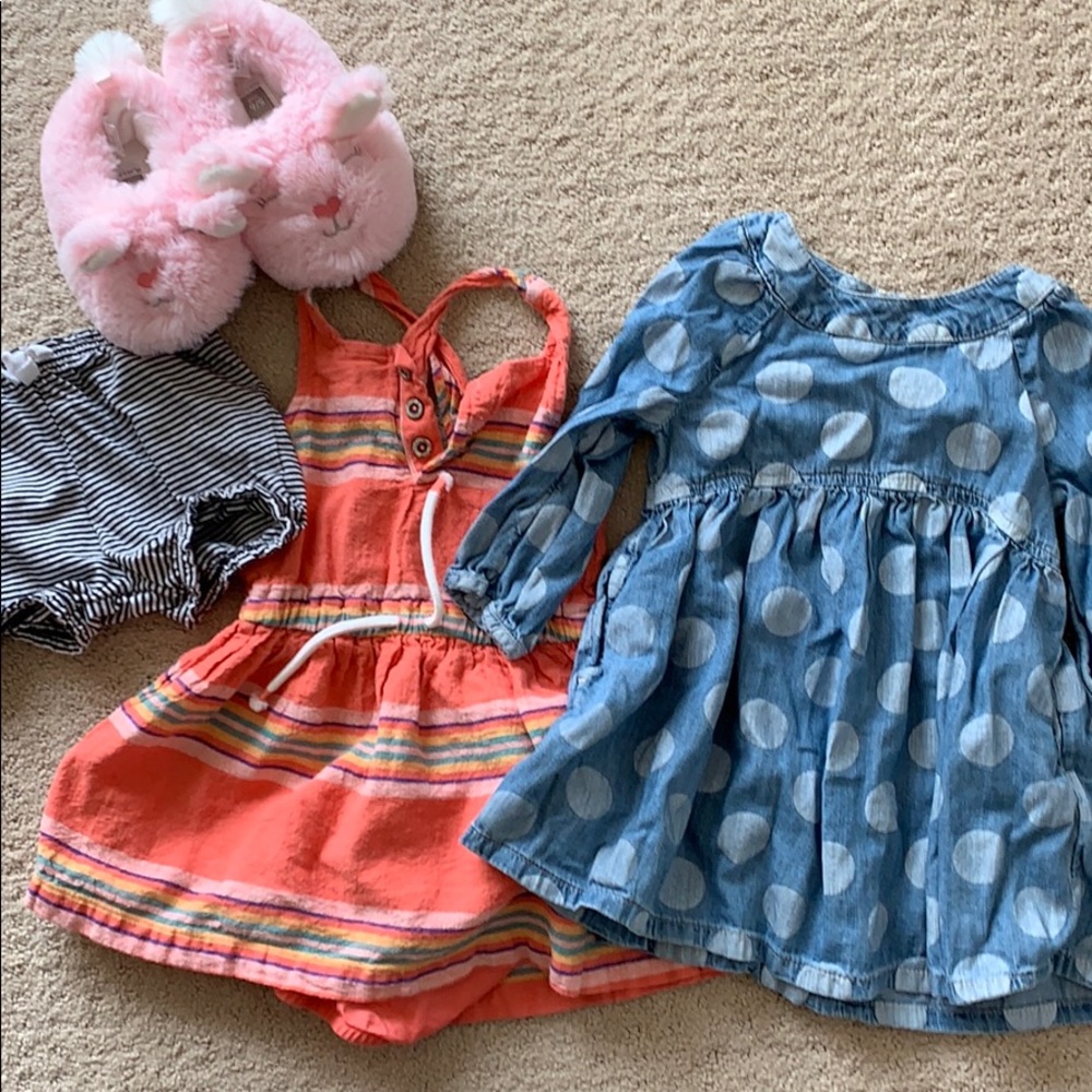 Girls summer clothes size 18 months